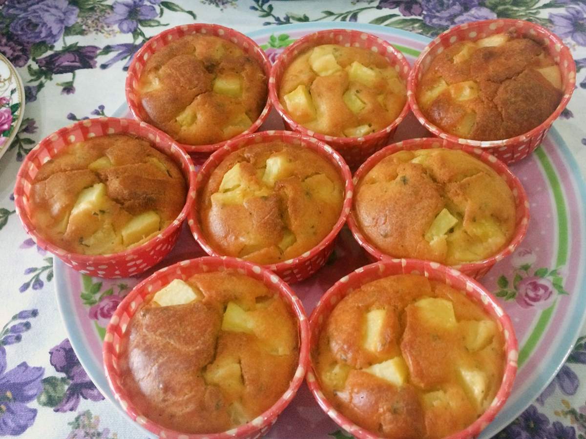 Patatesli Muffin recipe