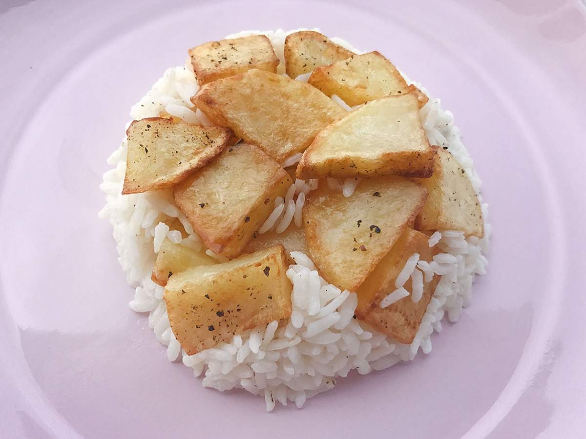 Potato Pilaf (Patatesli Pilav) recipe