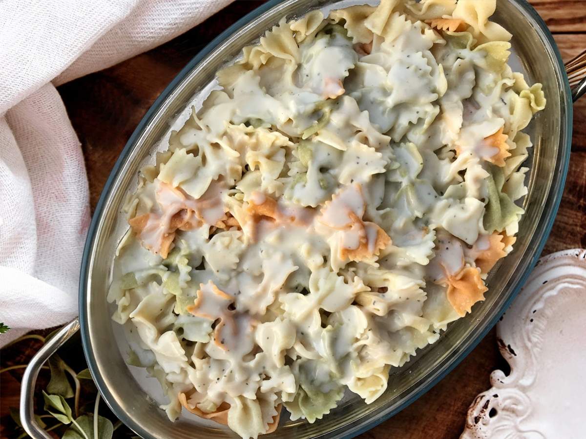 Peynir Soslu Makarna tarifi