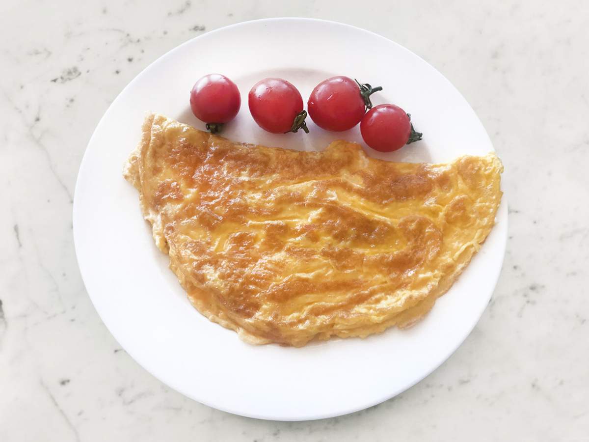Peynirli Kaşarlı Omlet recipe