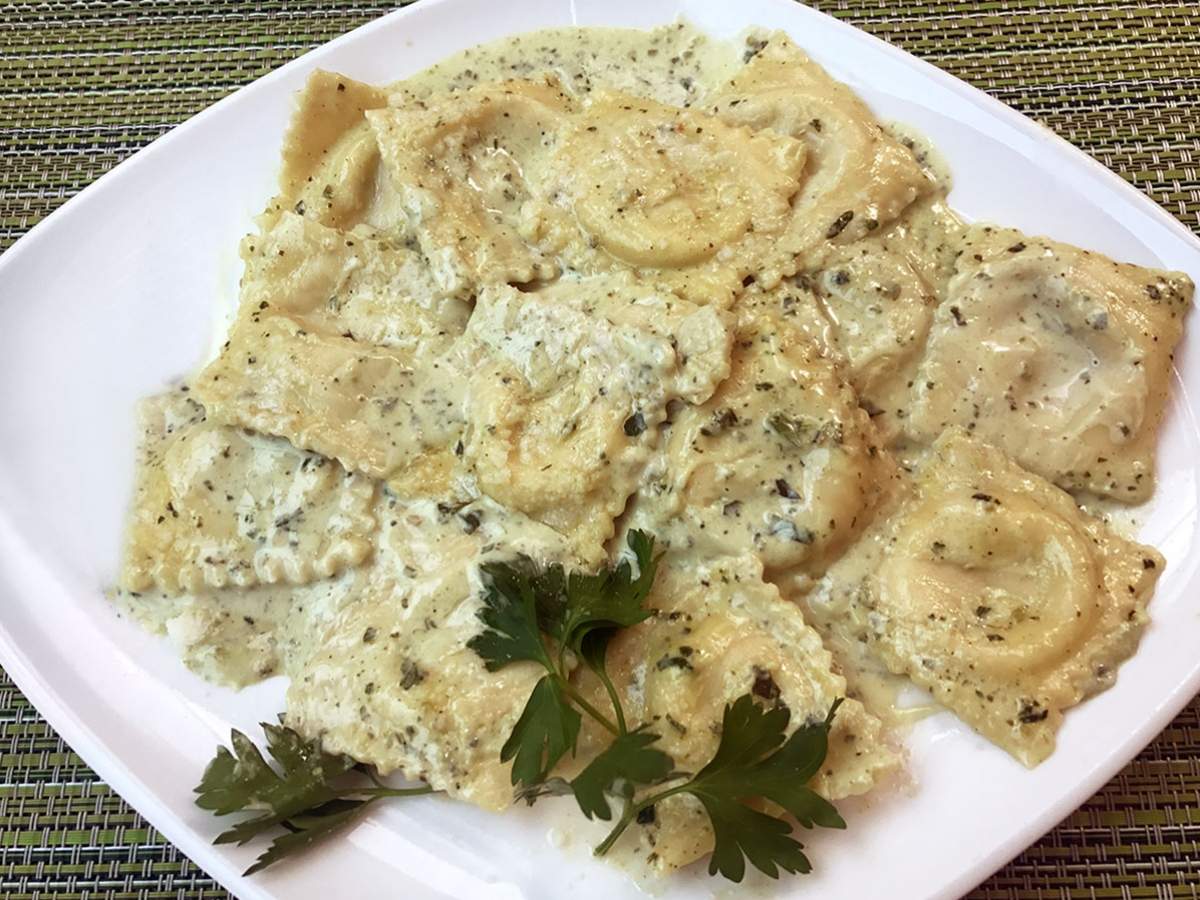 Ricotta Peynirli Ravioli tarifi