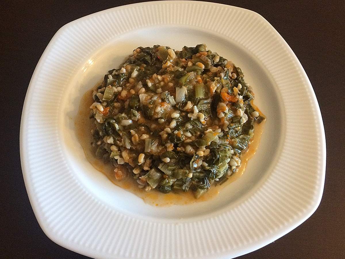 Pirinçli Pazı Yemeği tarifi