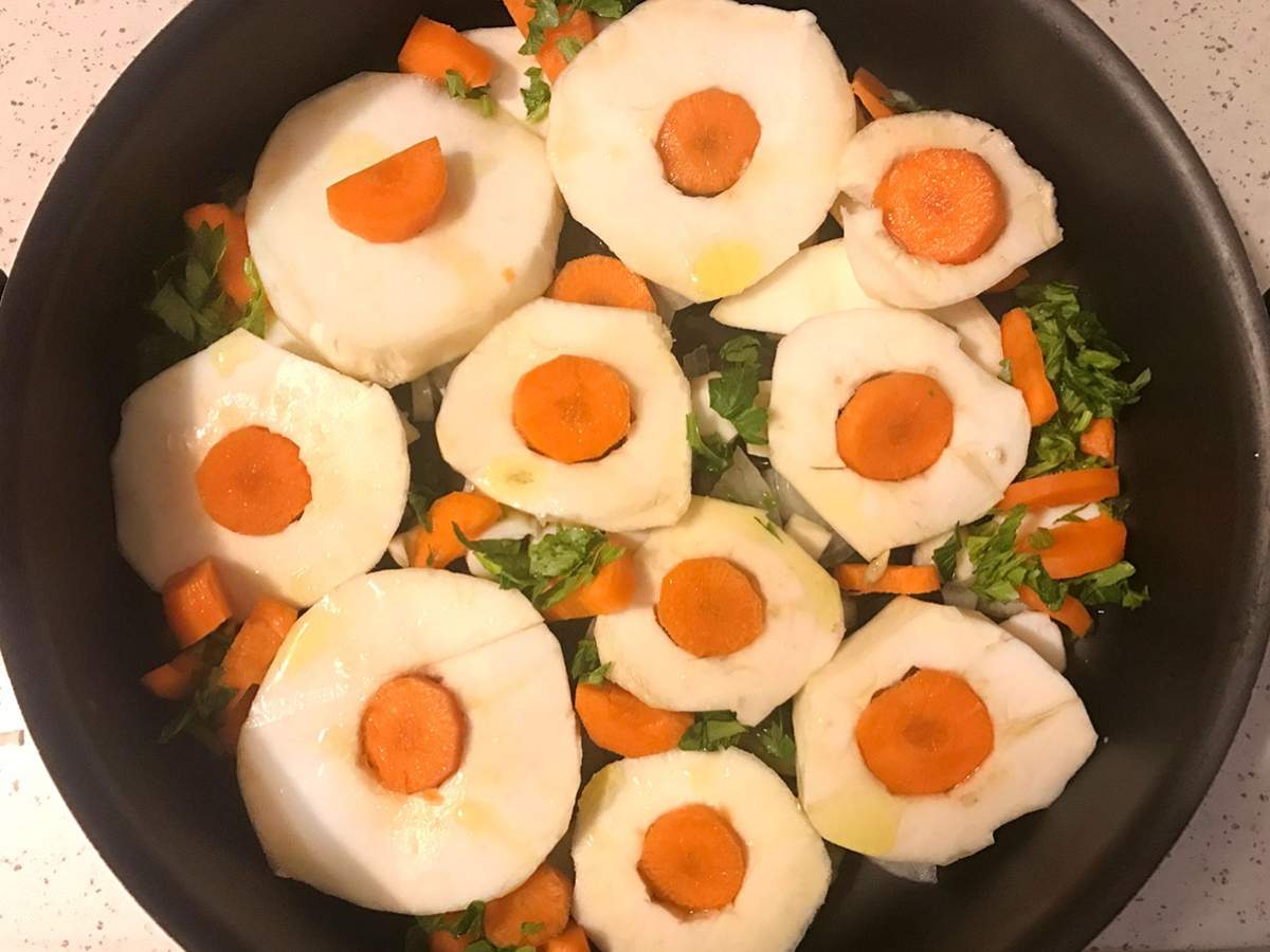 Portakallı Düğme Kereviz tarifi