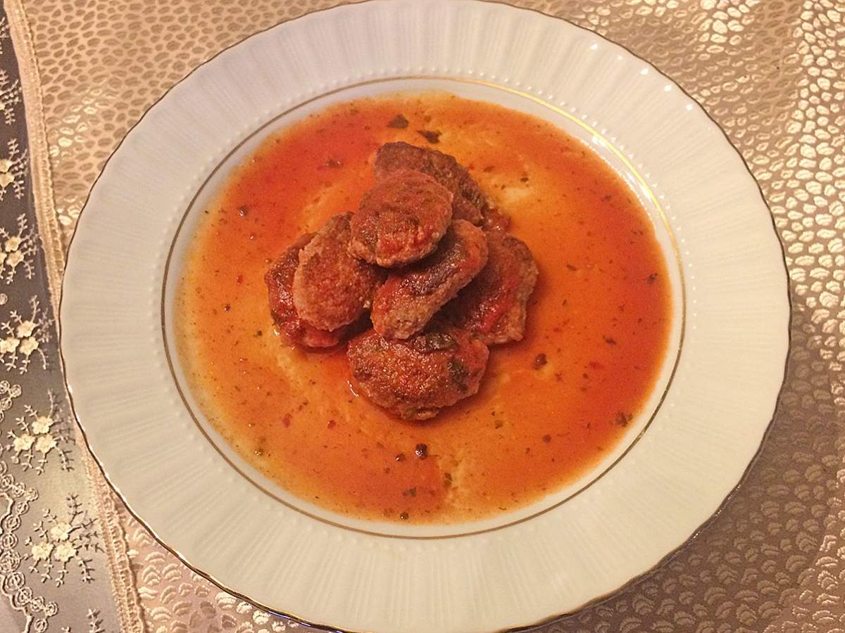 Salçalı Köfte tarifi