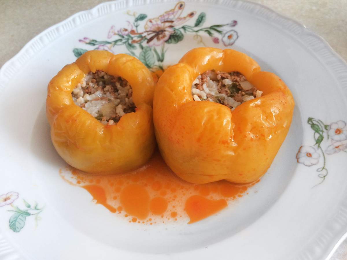 Sarı Biber Dolması tarifi