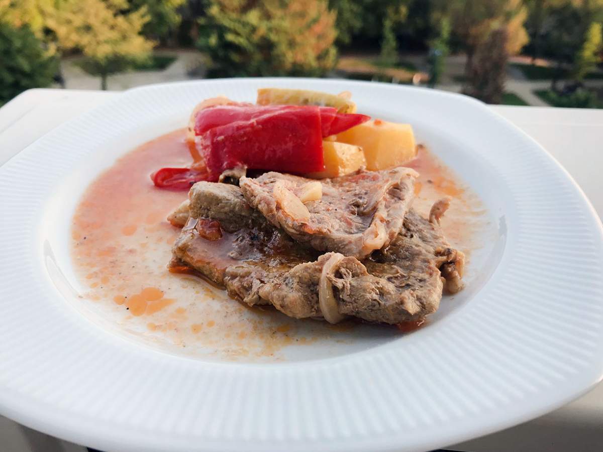 Sebzeli Biftek tarifi