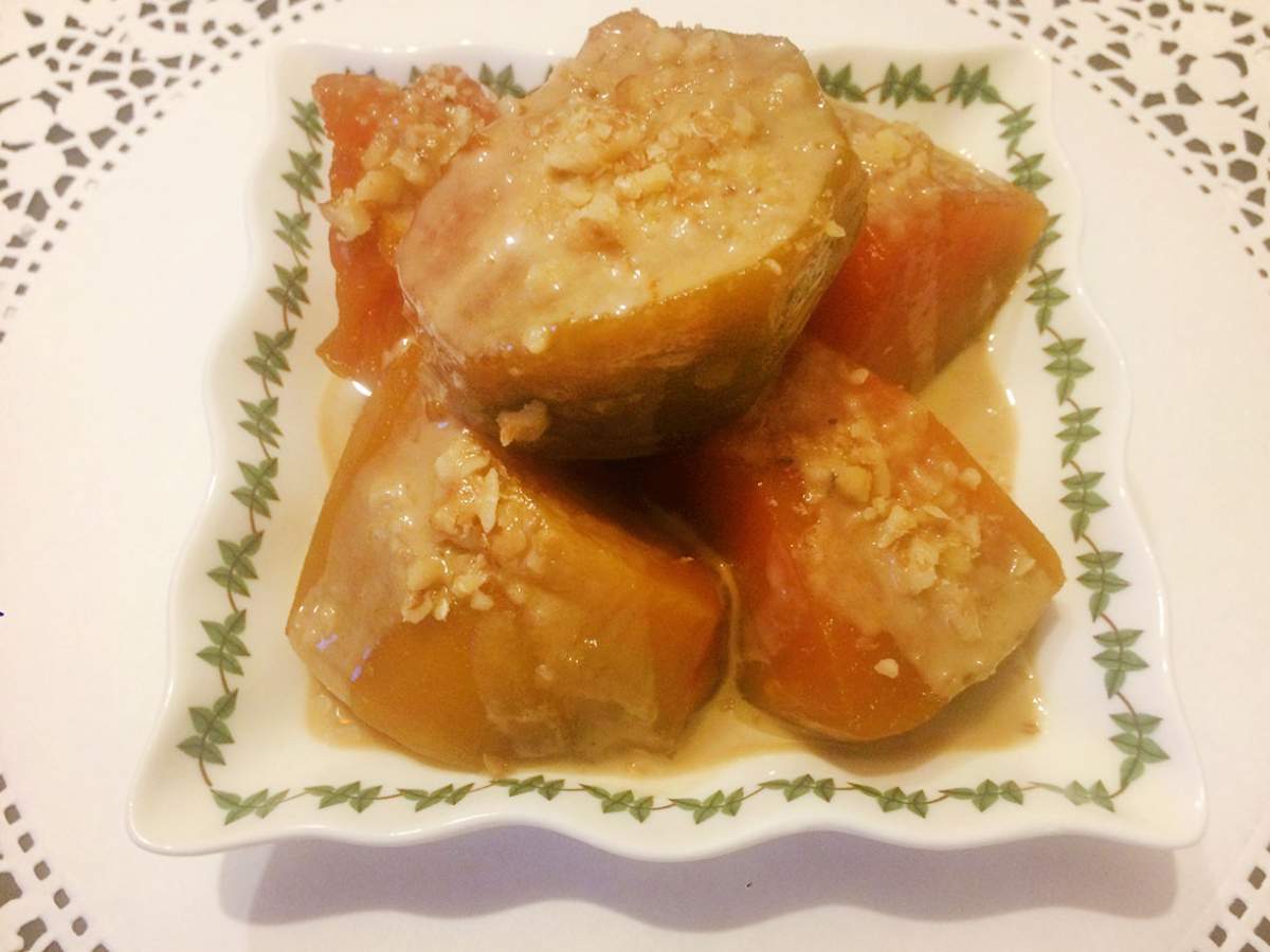 Tahinli Kabak Tatlısı tarifi