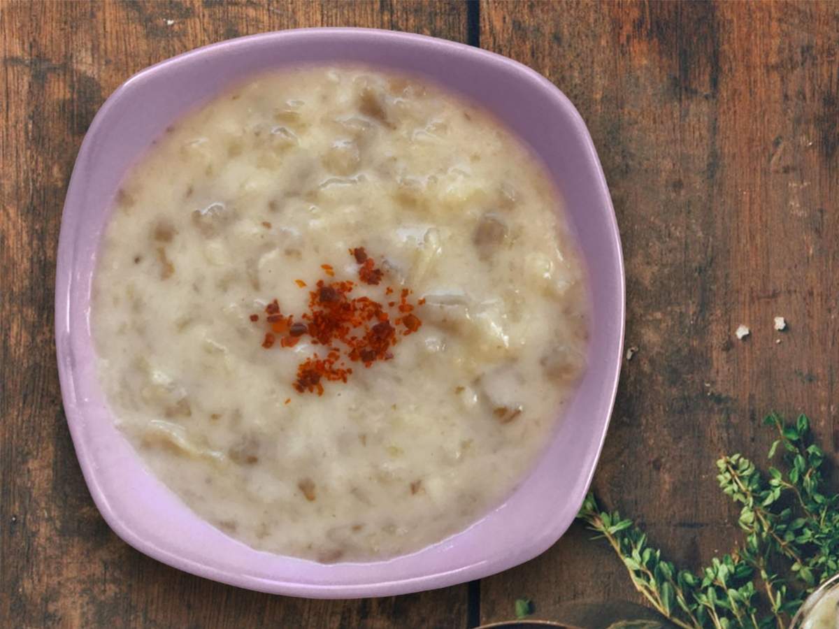 Taneli Köz Patlıcan Çorbası tarifi