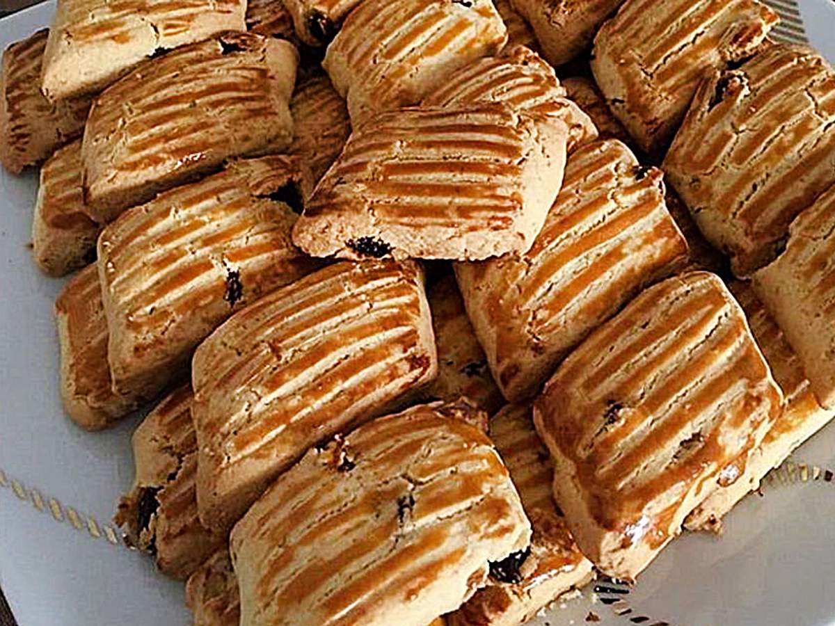 Üzümlü Pastane Kurabiyesi recipe