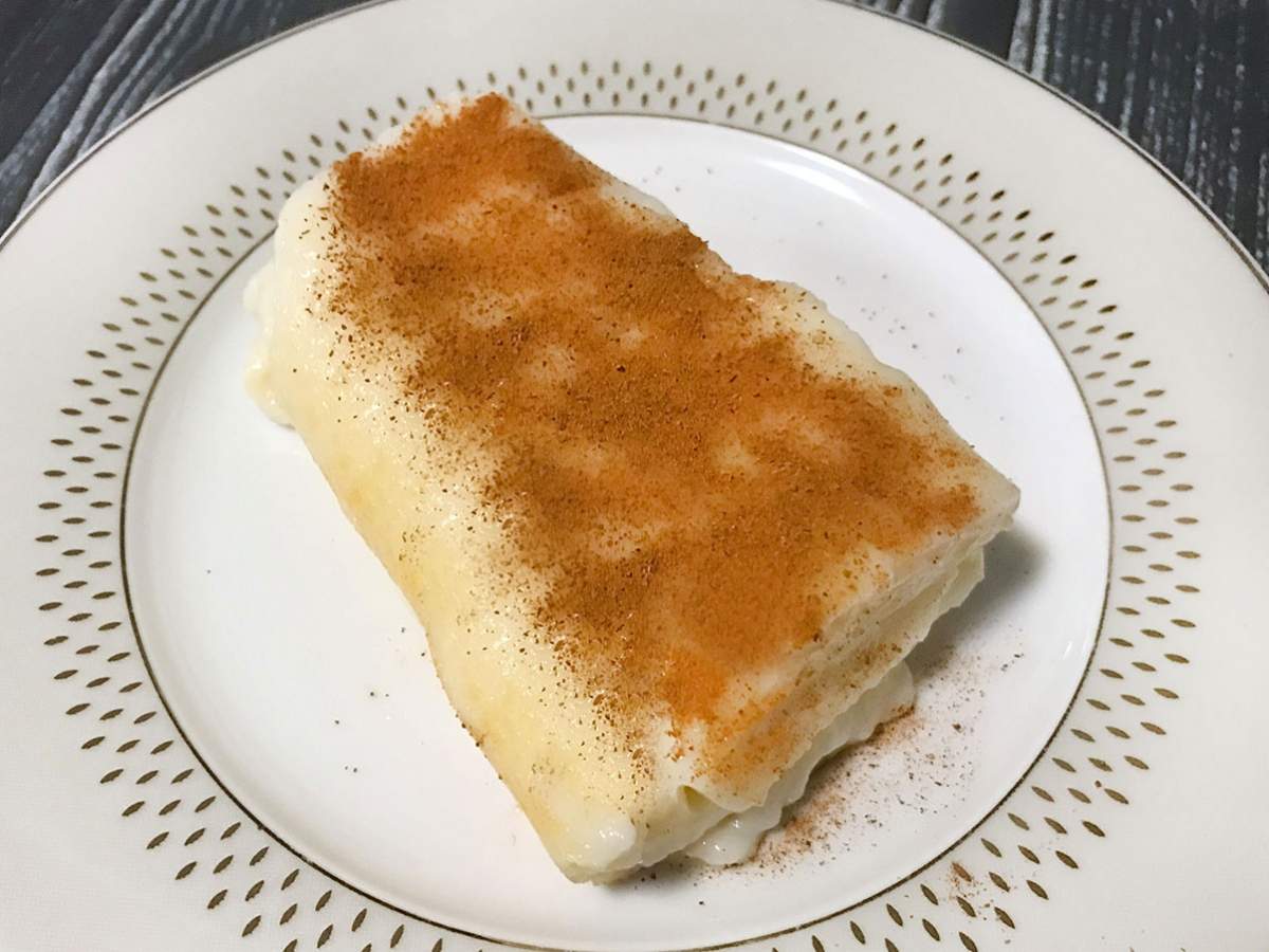 Yalancı Tavuk Göğsü (Mock Turkish Milk Pudding) recipe