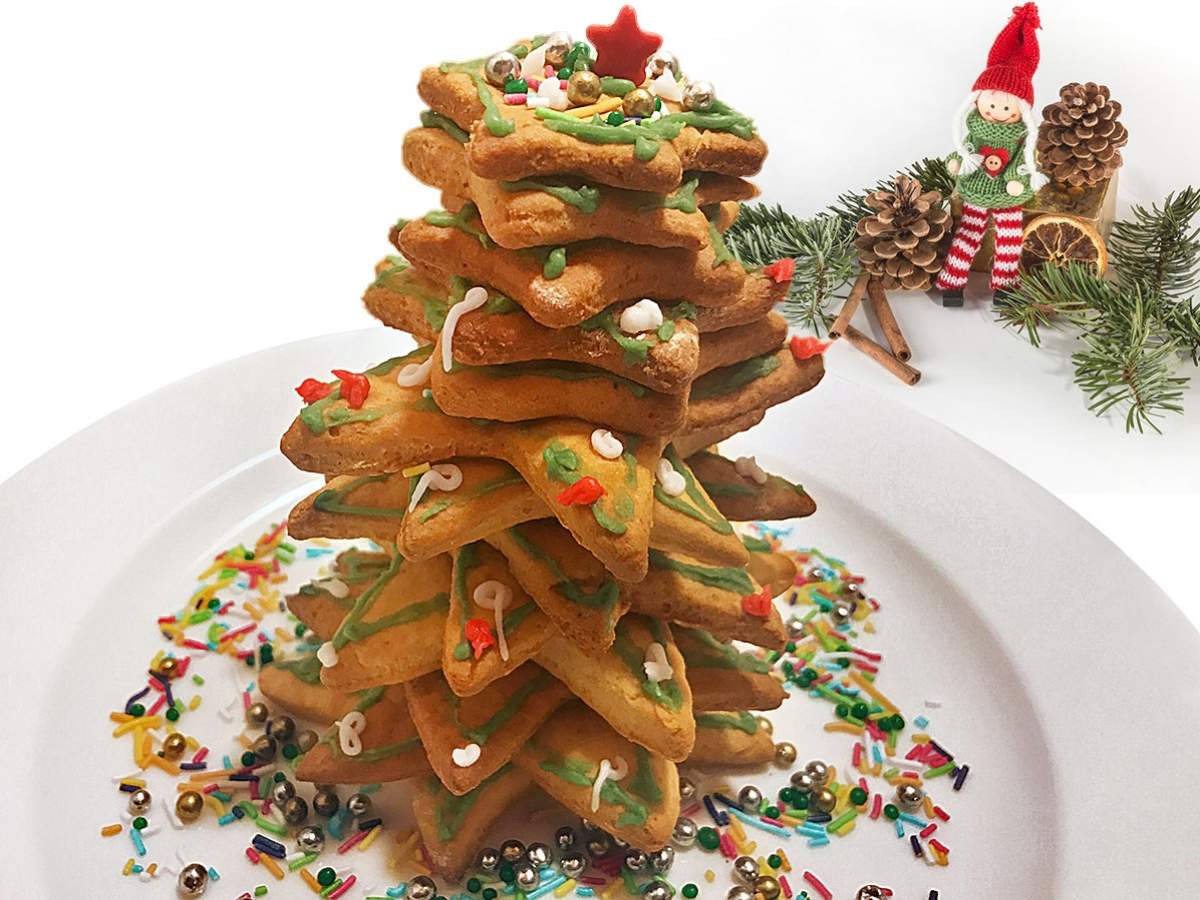 Yılbaşı Ağacı Kurabiyesi tarifi