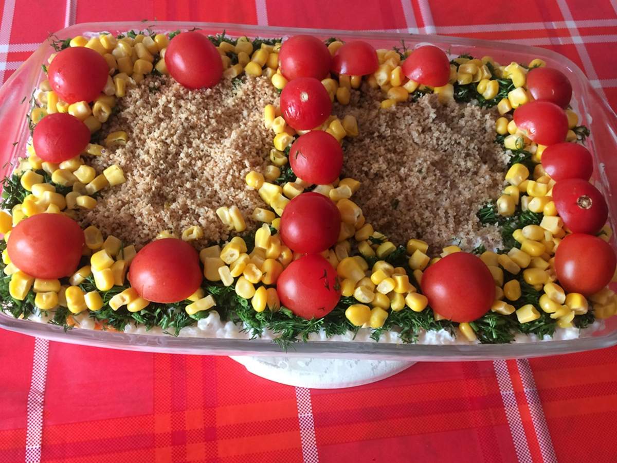 Yoğurtlu Kuskus Salatası tarifi