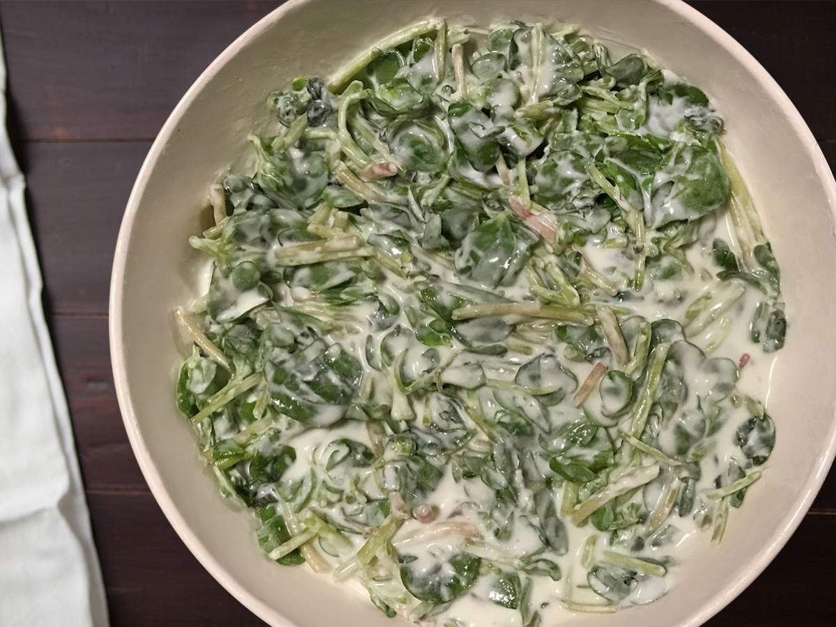 Mayonezli Semizotu Salatası tarifi