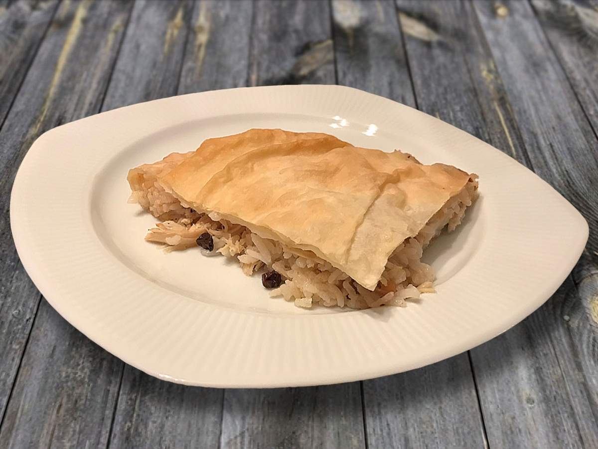 Yufkalı Perde Pilavı tarifi