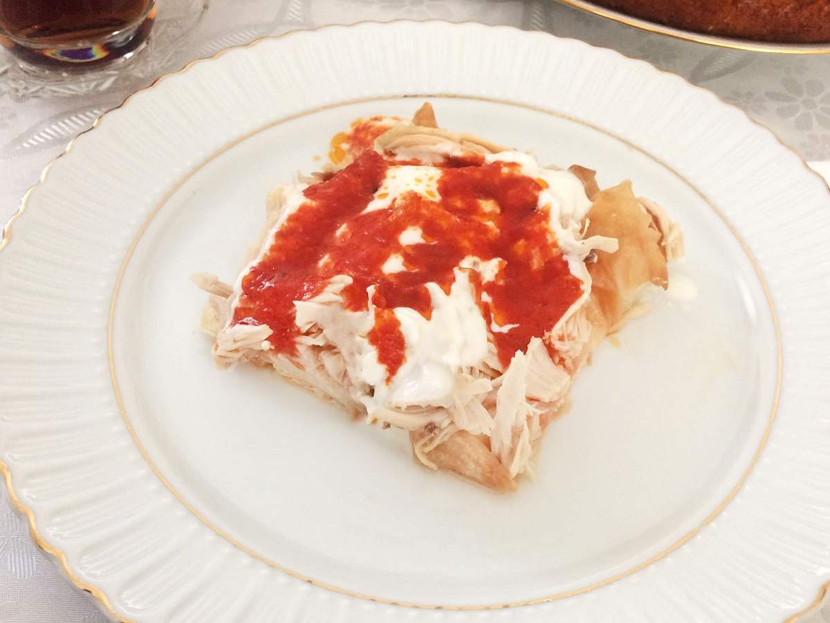 Yufkalı Tavuk Mantısı tarifi