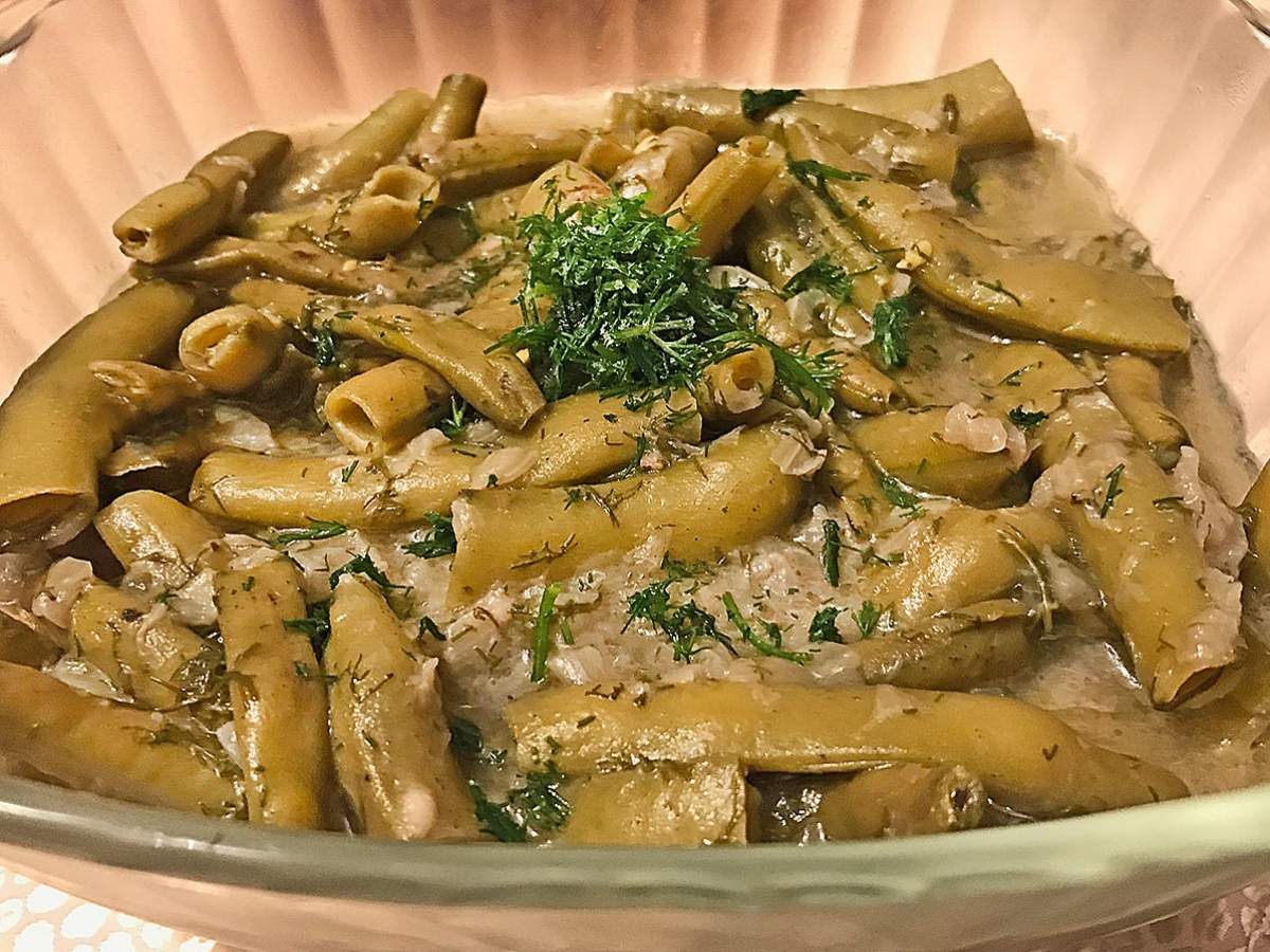 Zeytinyağlı Bakla tarifi