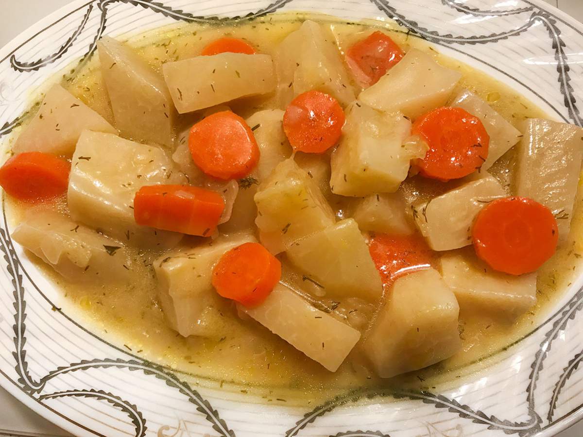 Zeytinyağlı Kerevizli Alabaş tarifi