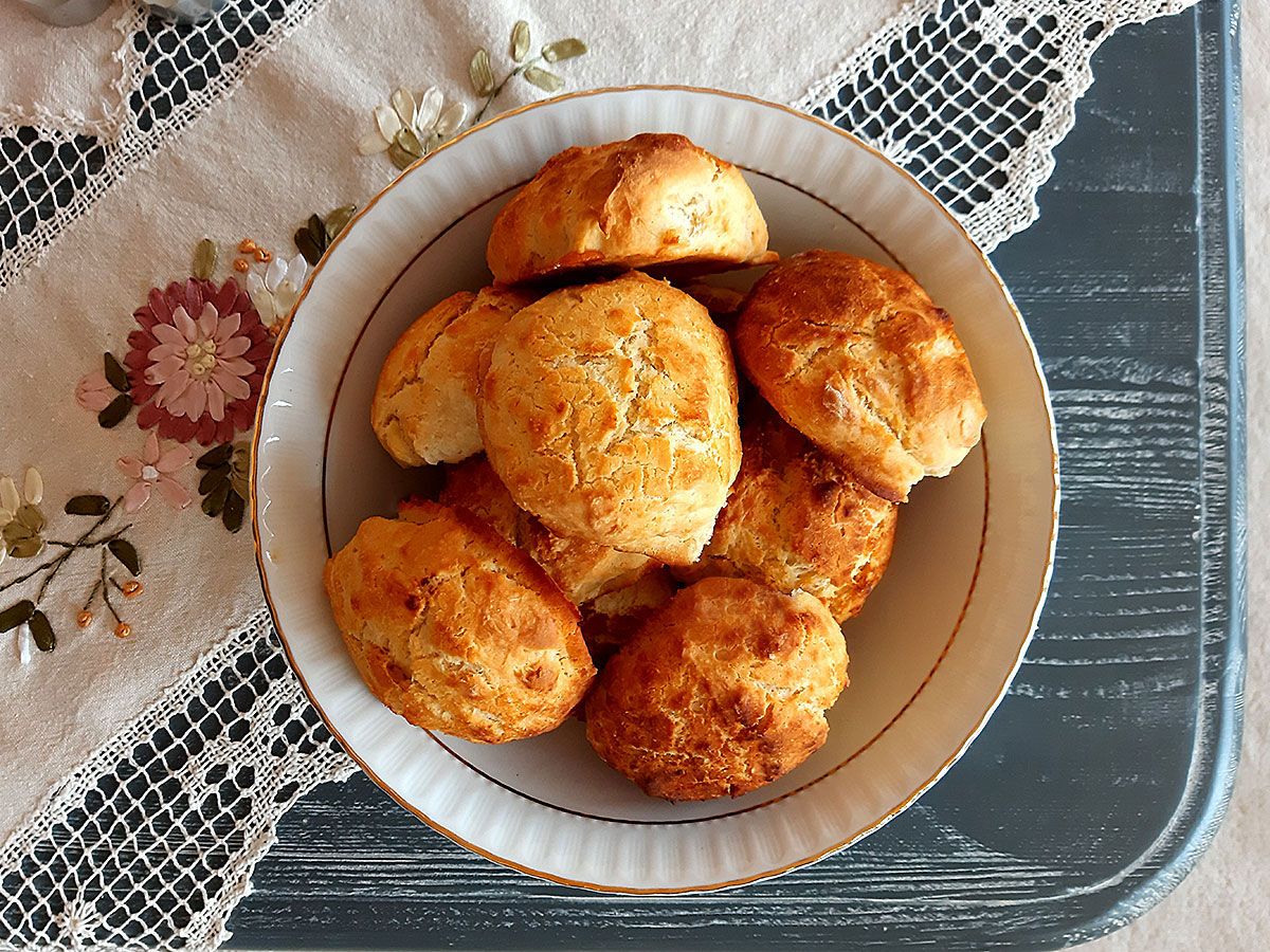 Ekmek Poğaça tarifi görseli