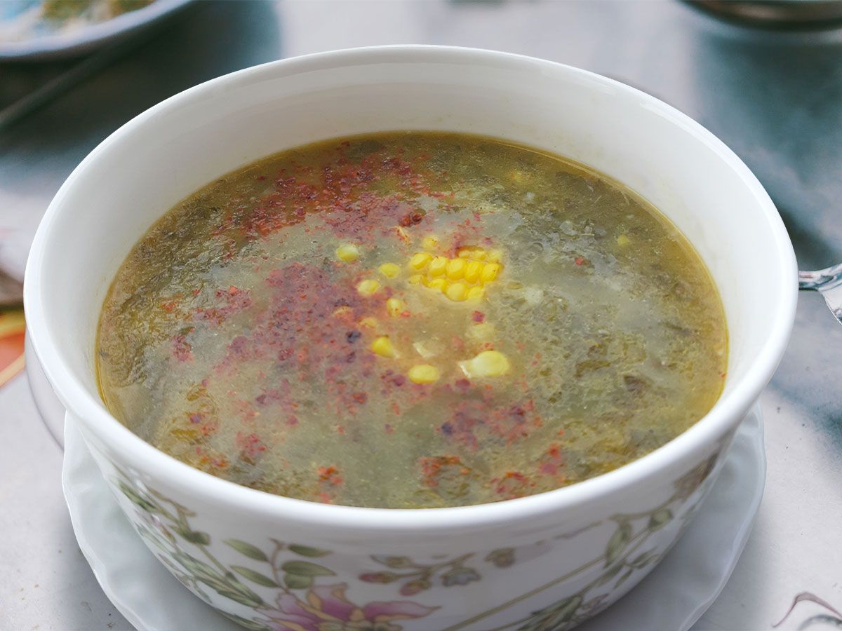 Pirinçli Kara Lahana Çorbası tarifi görseli