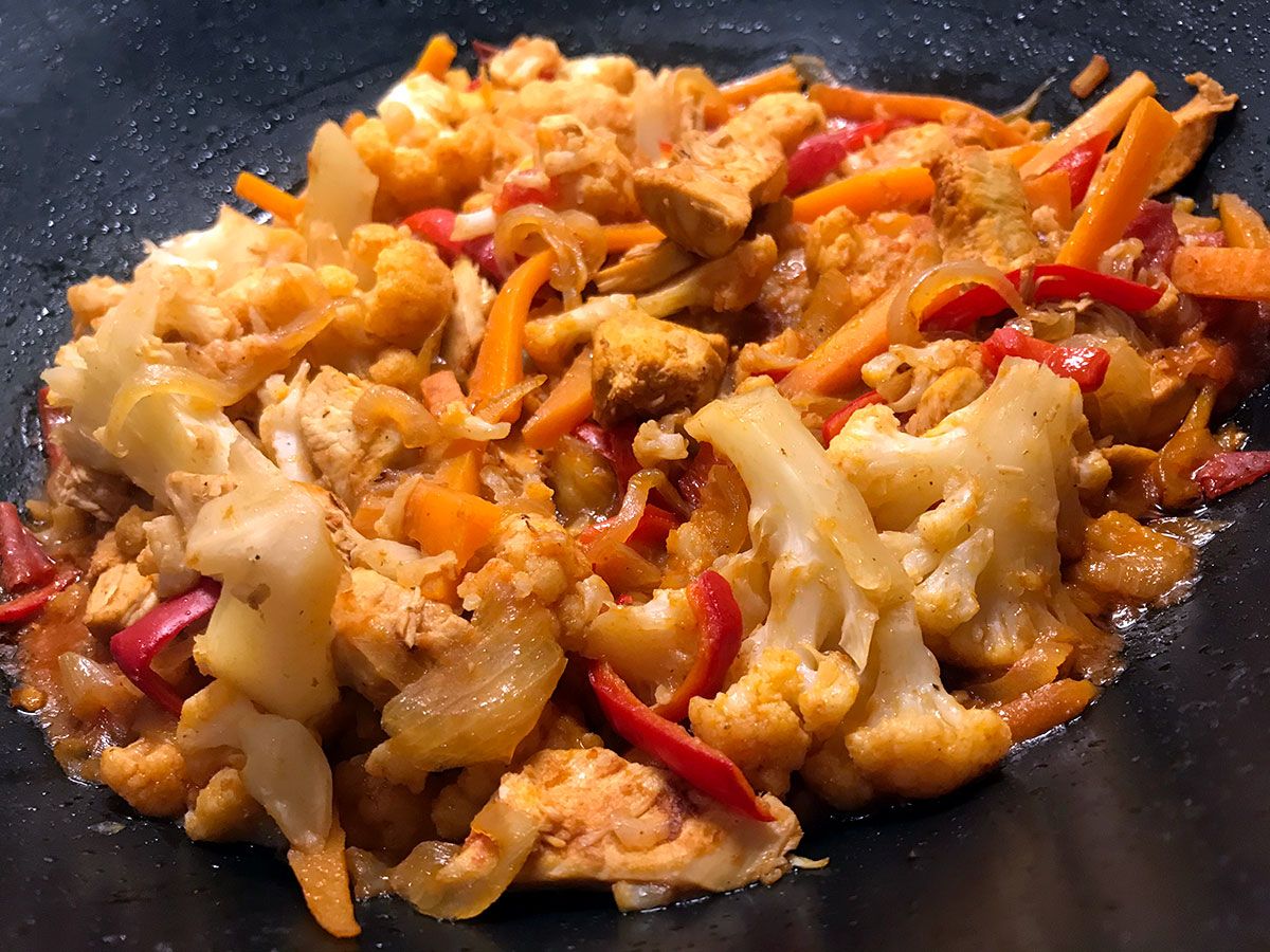 Soya Soslu Tavuklu Karnabahar tarifi görseli