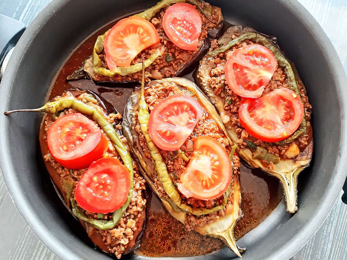 Bostan Patlıcanlı Karnıyarık tarifi görseli