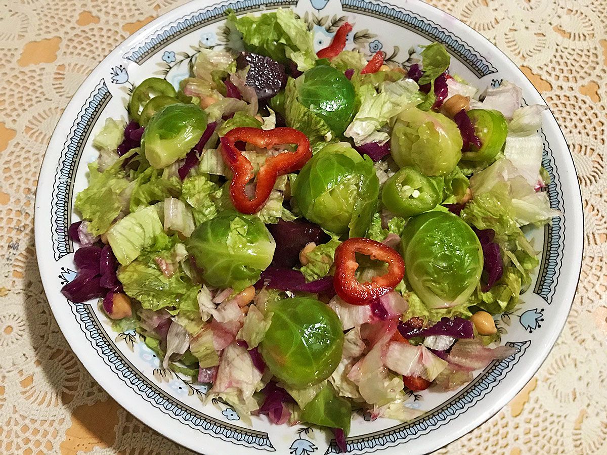 Brüksel Lahanası Salatası tarifi görseli