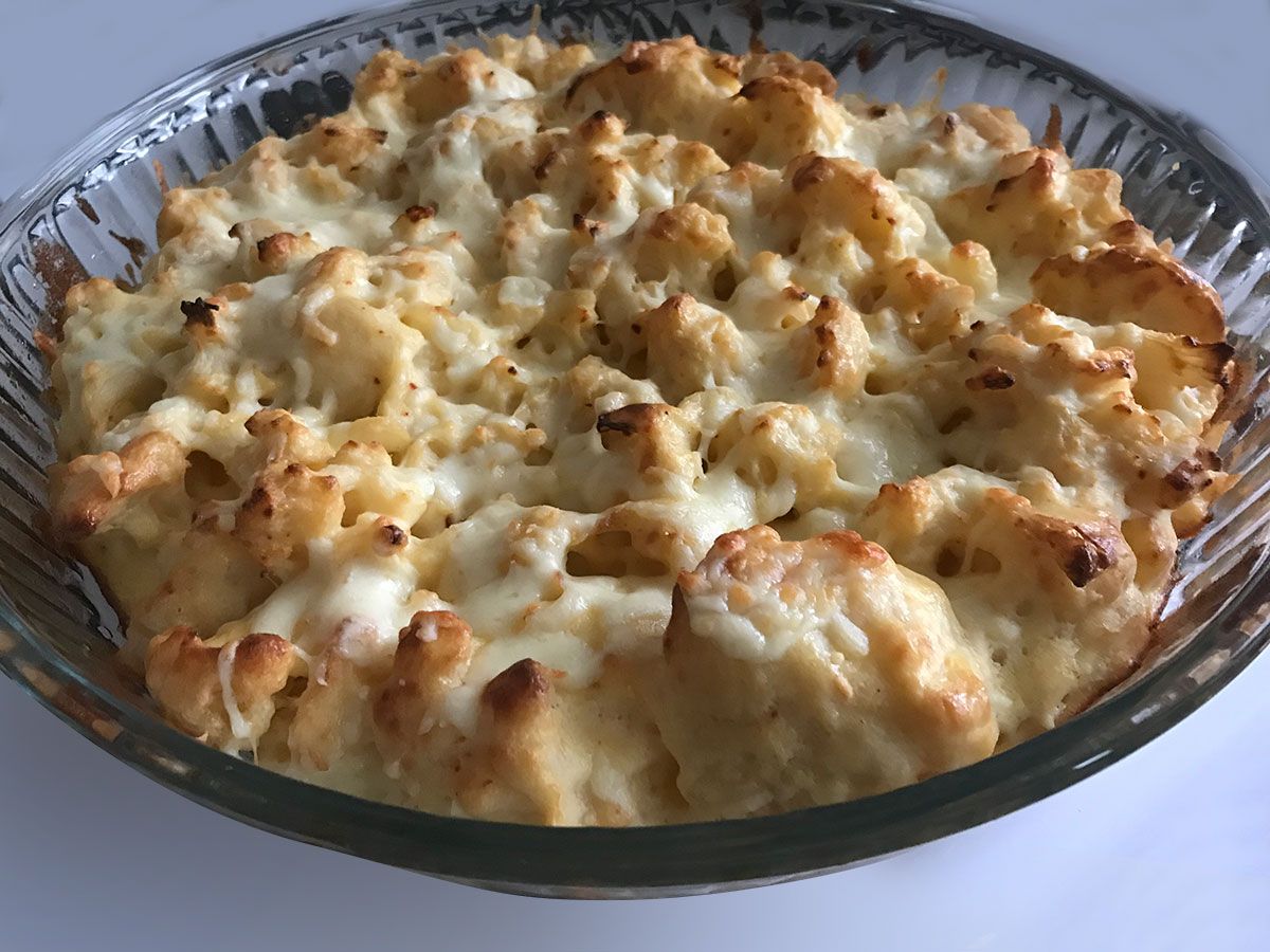 Fırında Soslu Karnabahar tarifi görseli