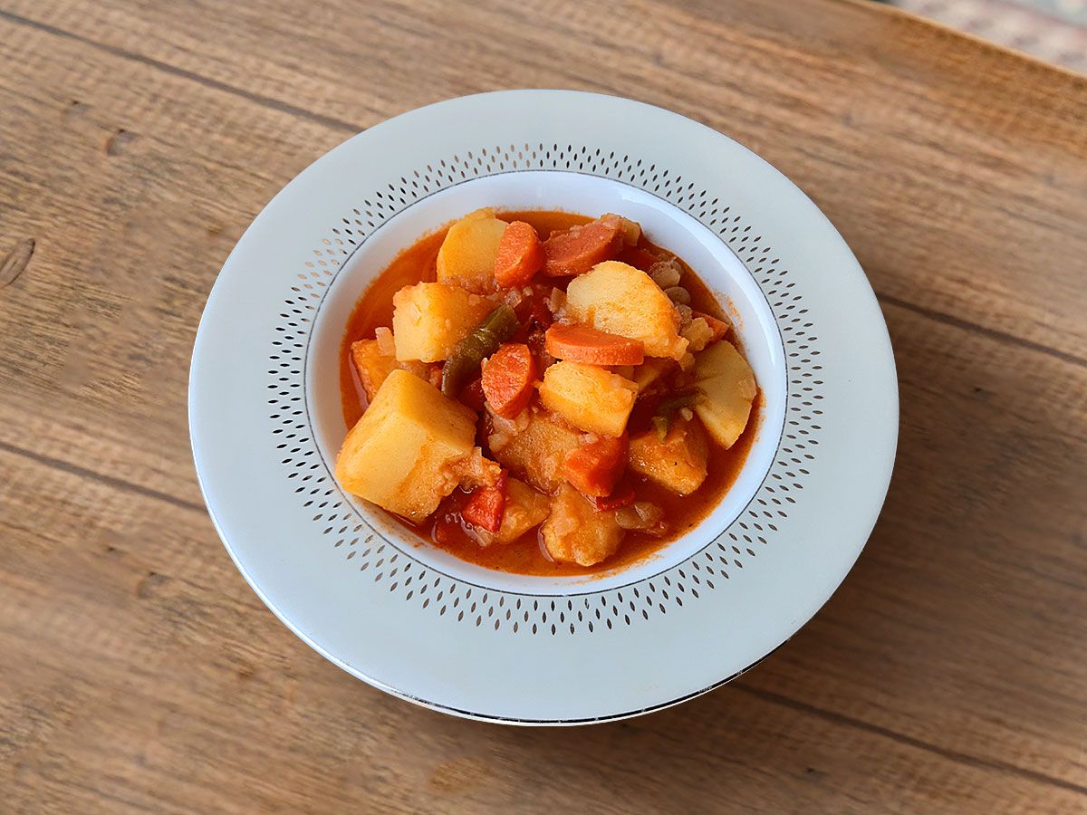 Havuçlu Patates Yemeği tarifi görseli