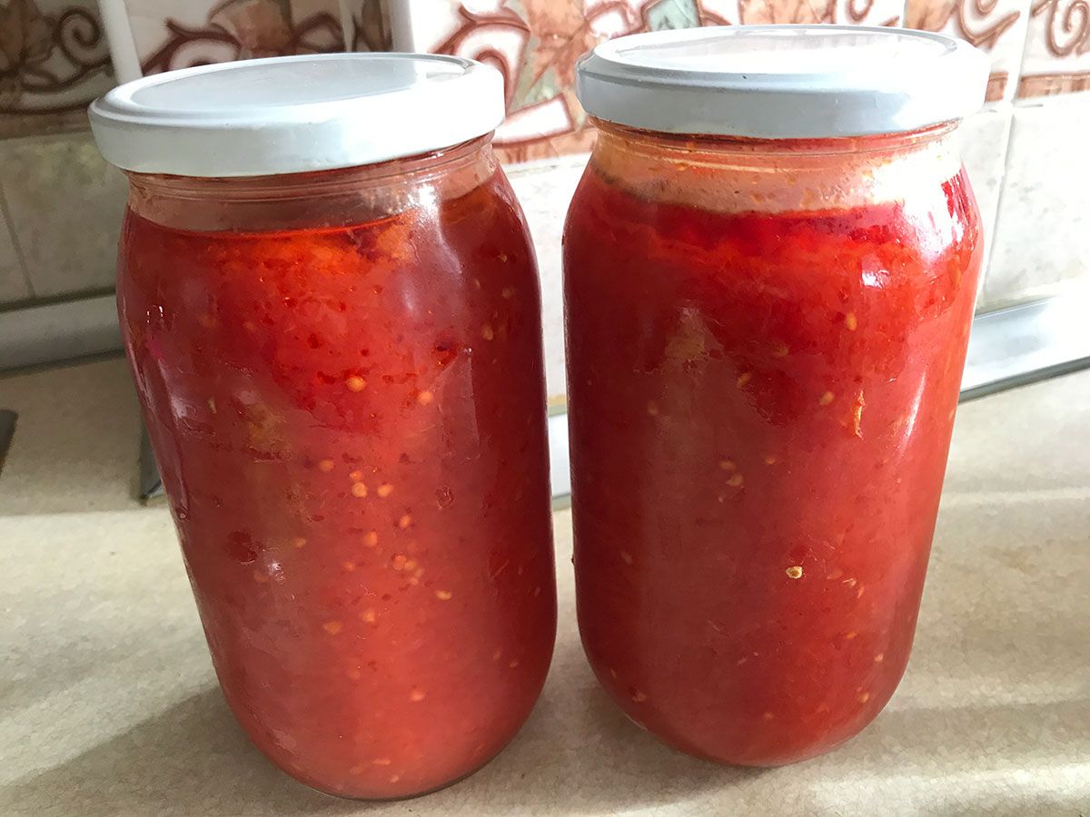 Winter Preserved Tomatoes recipe photo