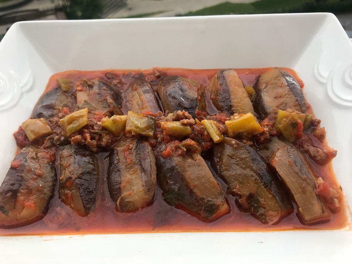 Kıymalı Bebek Patlıcan Yemeği tarifi görseli