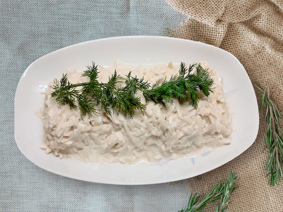 Mayonezli Yer Elması tarifi görseli