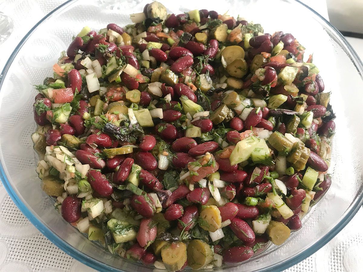 Reyhanlı Meksika Fasulyesi Salatası tarifi görseli