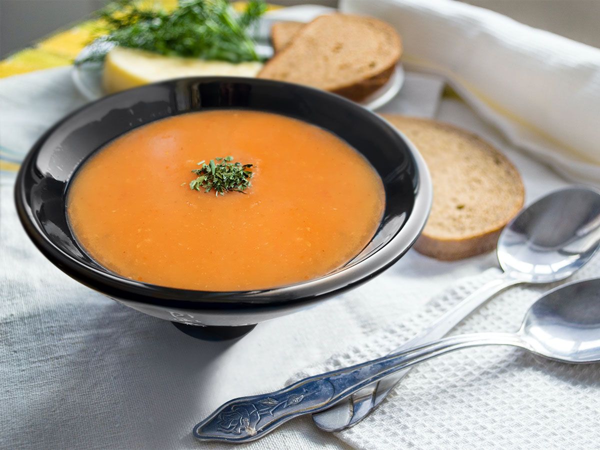 Salçalı Tarhana Çorbası tarifi görseli