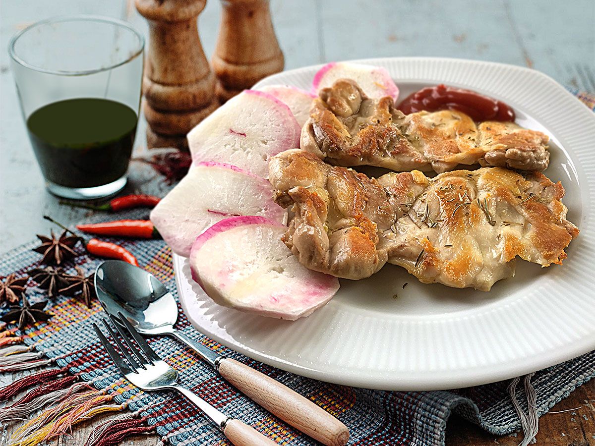 Sarımsaklı Izgara Tavuk tarifi görseli