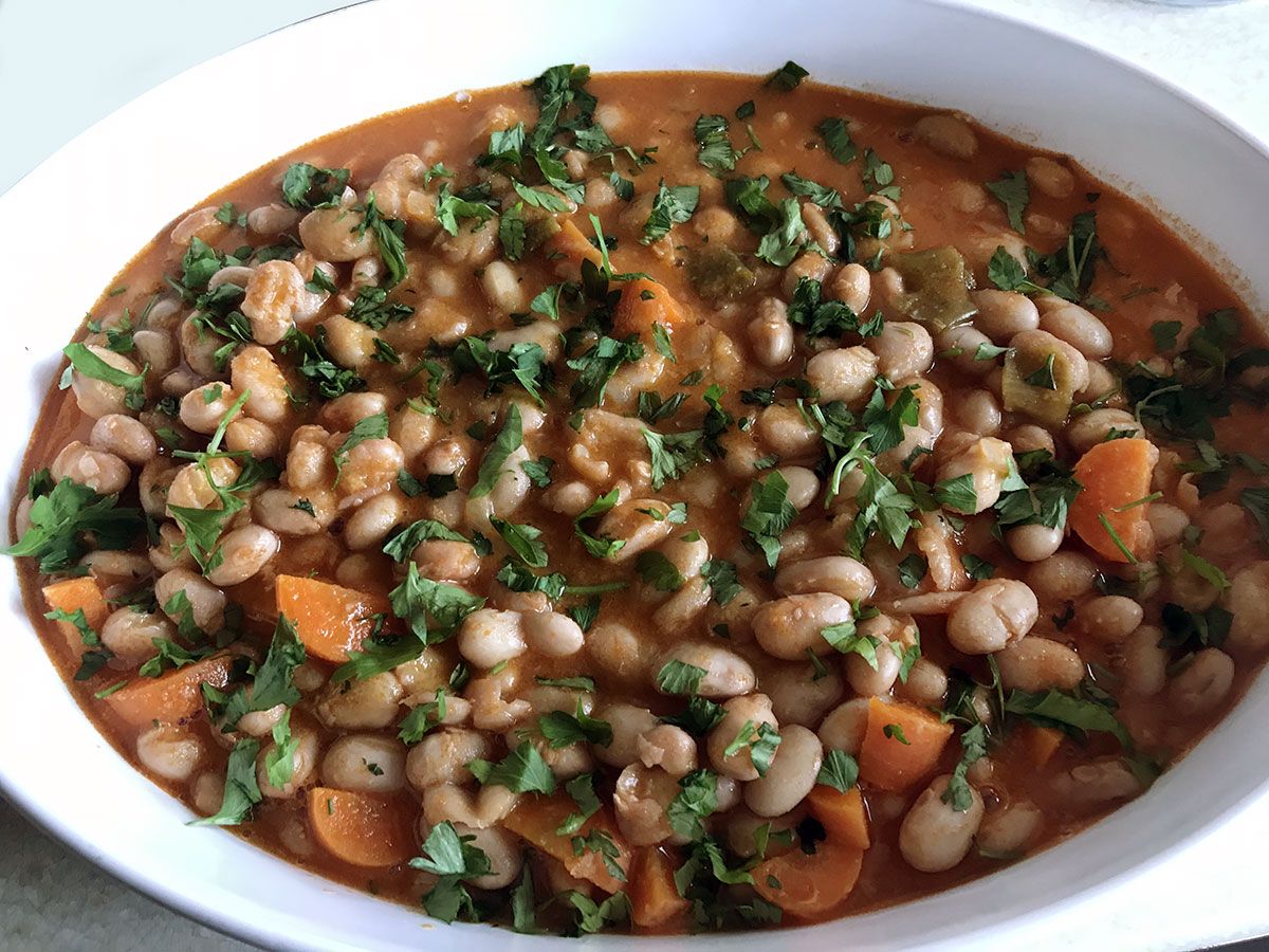 Sarımsaklı Pilaki tarifi görseli