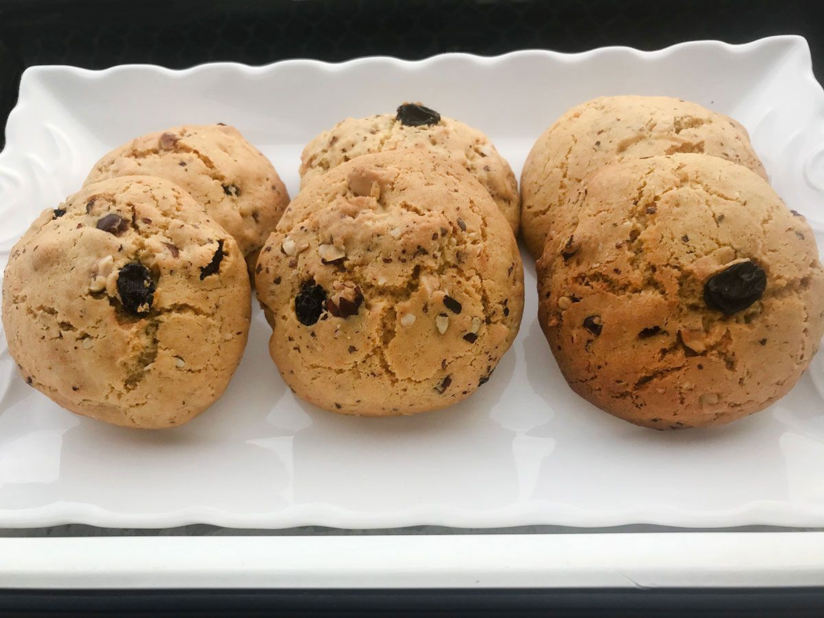 Üzümlü Fındıklı Kurabiye tarifi görseli