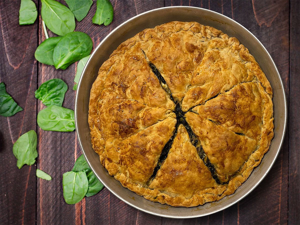 Ispanaklı Peynirli Açma Börek tarifi görseli