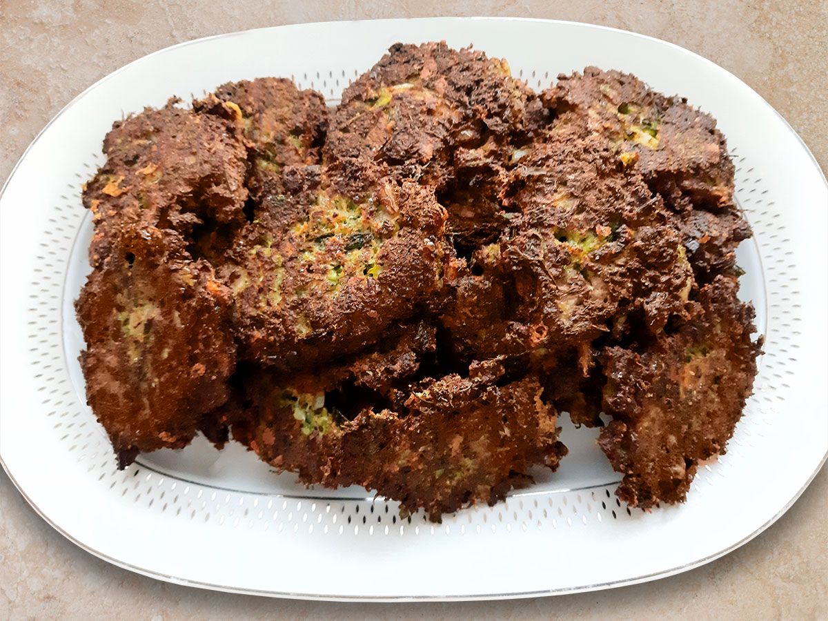 Mücver tarifi görseli