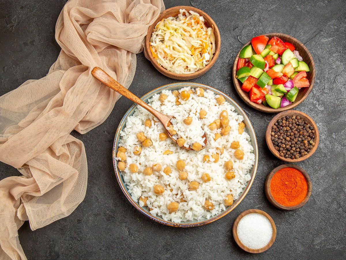 Chickpea Pilaf (Nohutlu Pilav) recipe photo