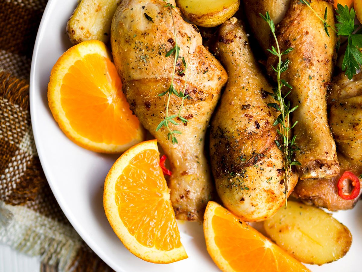 Portakallı Tavuk But tarifi görseli