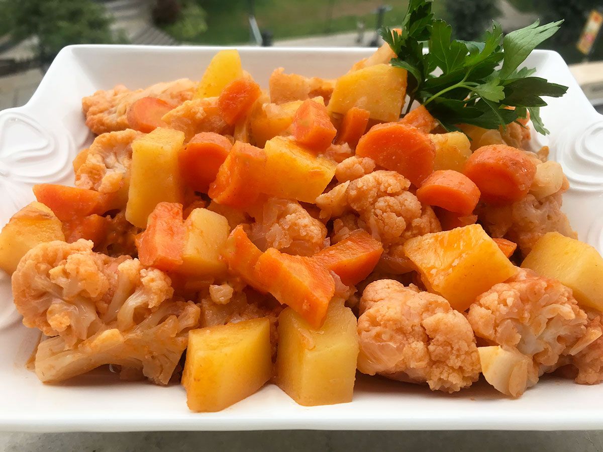 Zeytinyağlı Karnabahar tarifi görseli