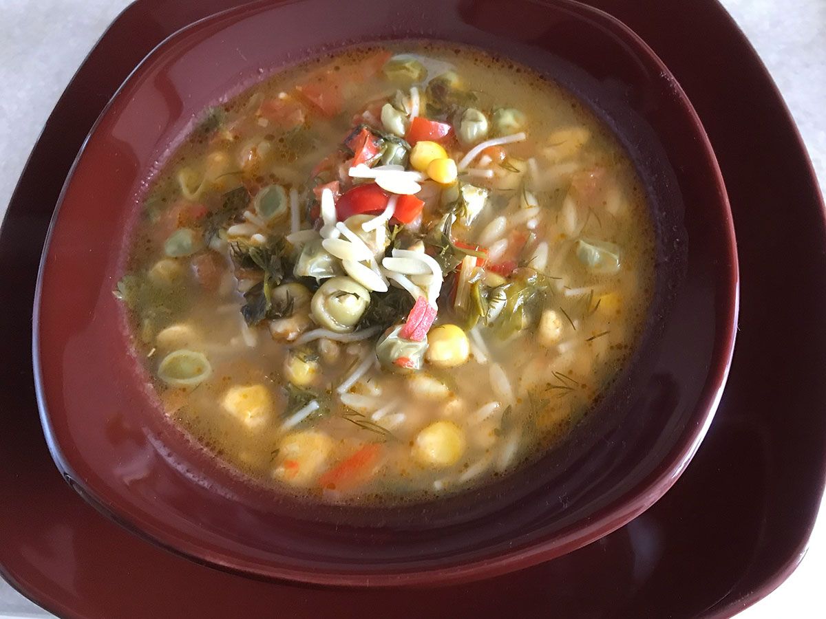 Bezelyeli Çin Çorbası tarifi görseli