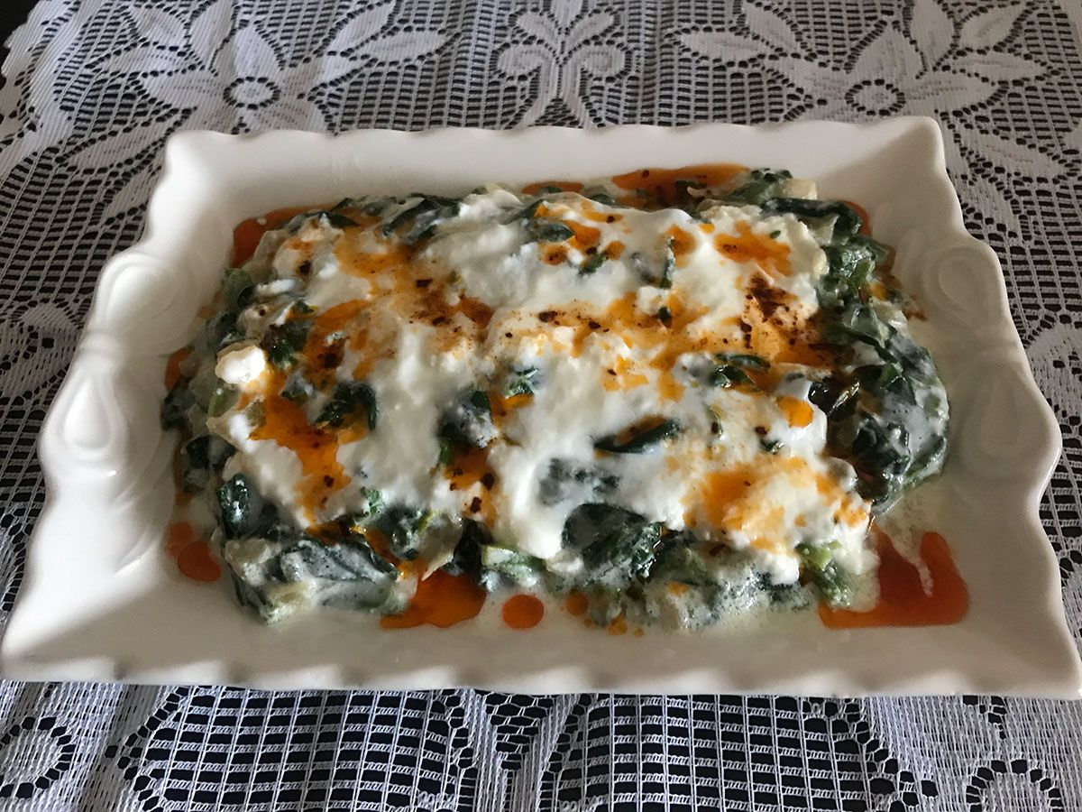 Ispanak Borani Tarifi tarifi görseli