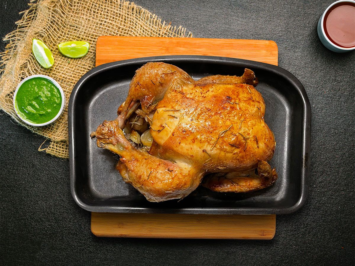 Limonlu Bütün Tavuk tarifi görseli