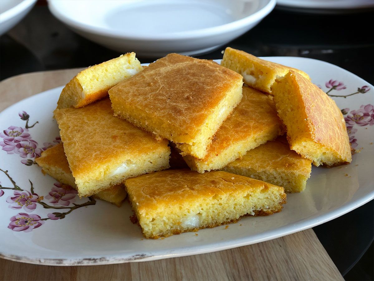 Peynirli Mısır Ekmeği tarifi görseli