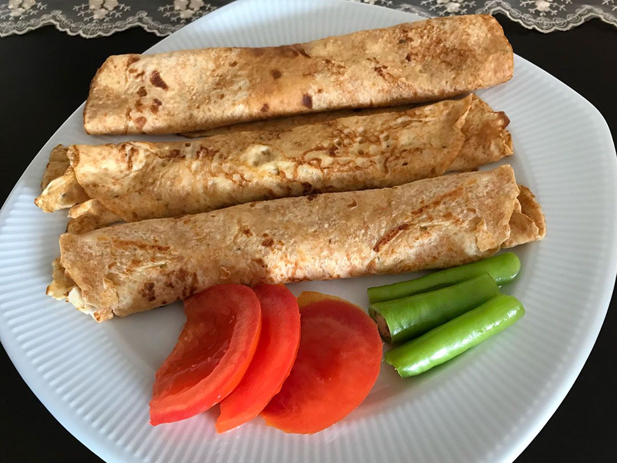 Tarhanalı Krep tarifi görseli