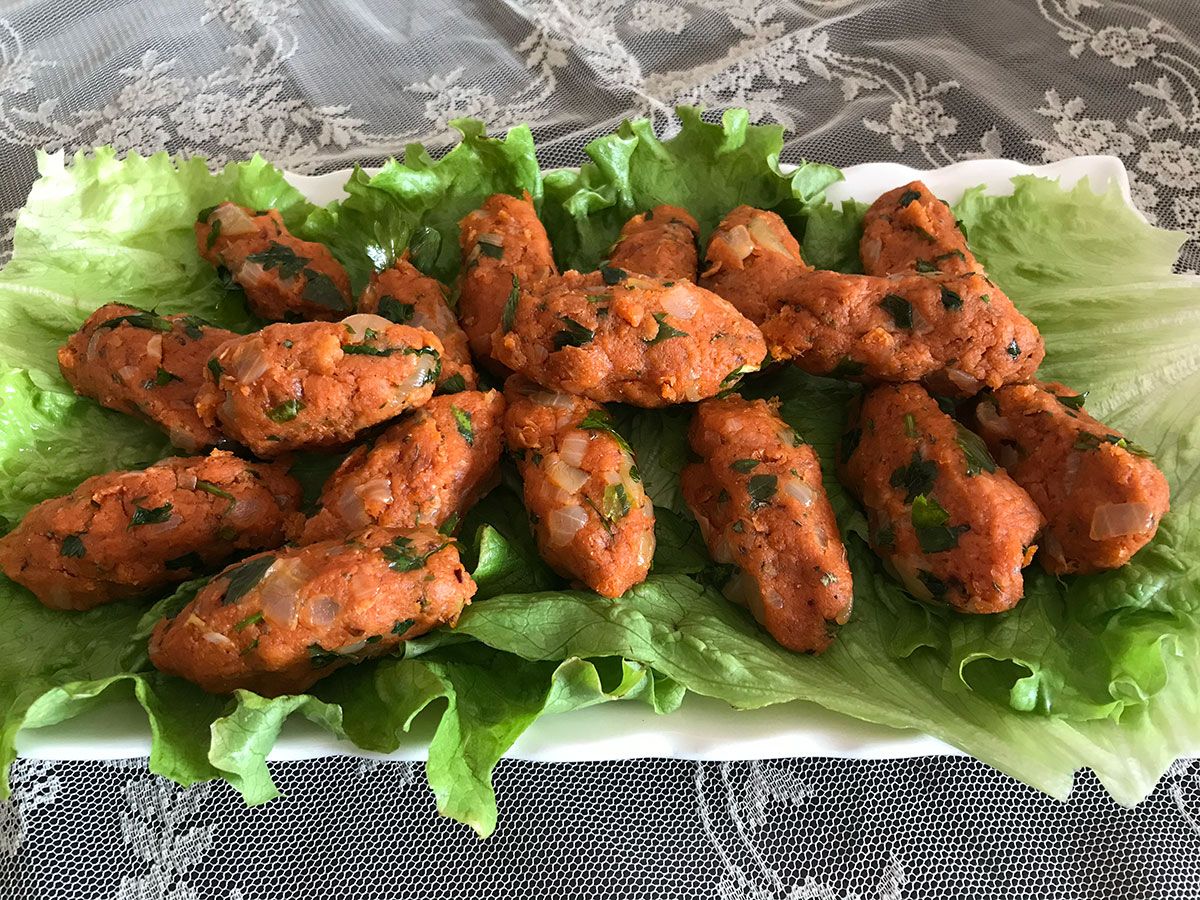 Yalancı Mercimek Köftesi tarifi görseli