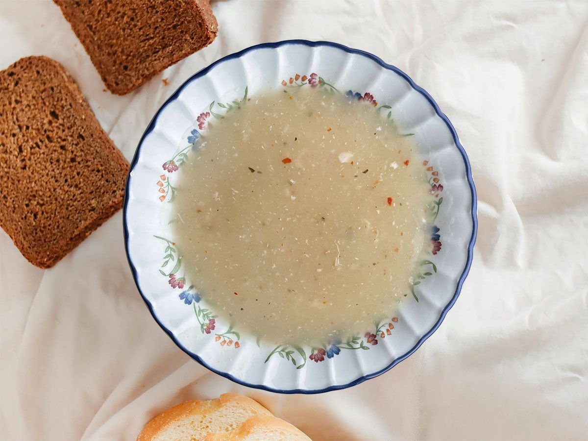 Tavuk Suyuna Tarhana Çorbası tarifi görseli