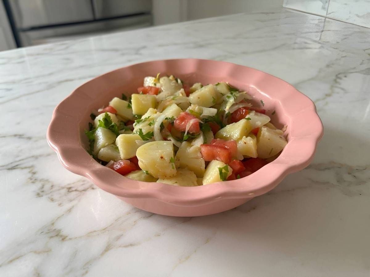 Patates Salatası Tarifi - Anne Usulü tarifi görseli