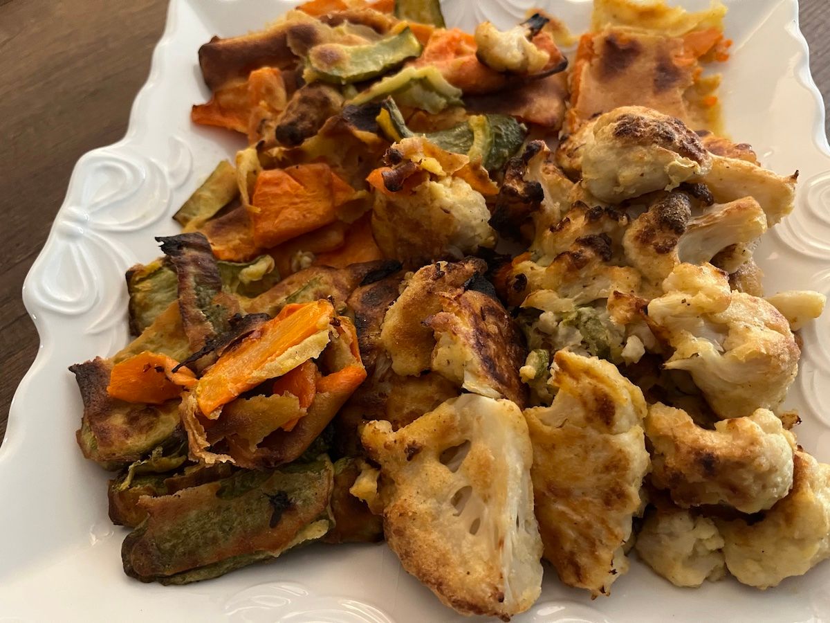 Fırında Mısır Unlu Sebzeler - Çıtır Çıtır ve Hafif Tarif tarifi görseli